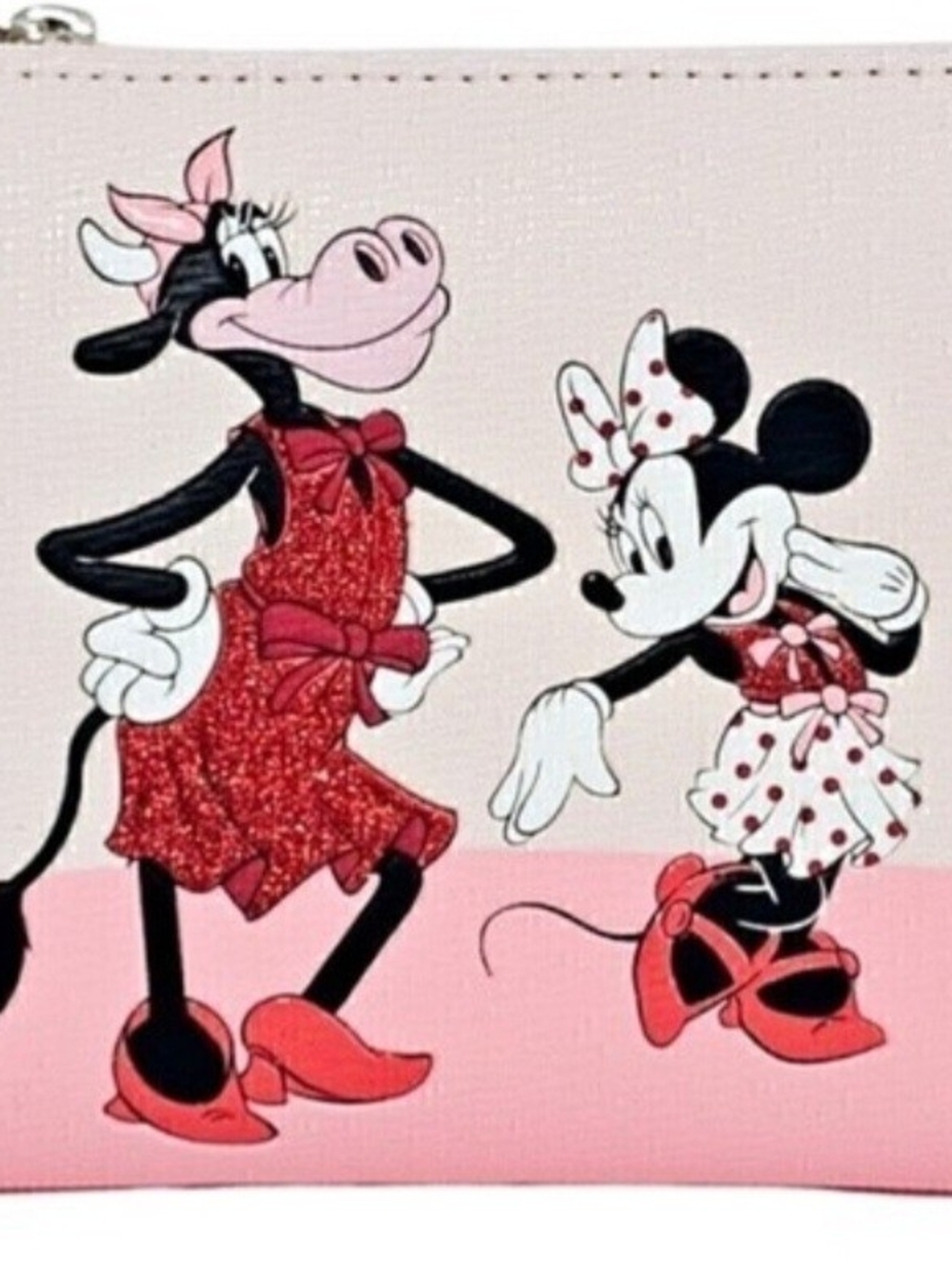 kate spade Pink and Red Minnie Mouse Graphic Kids Dress Tee